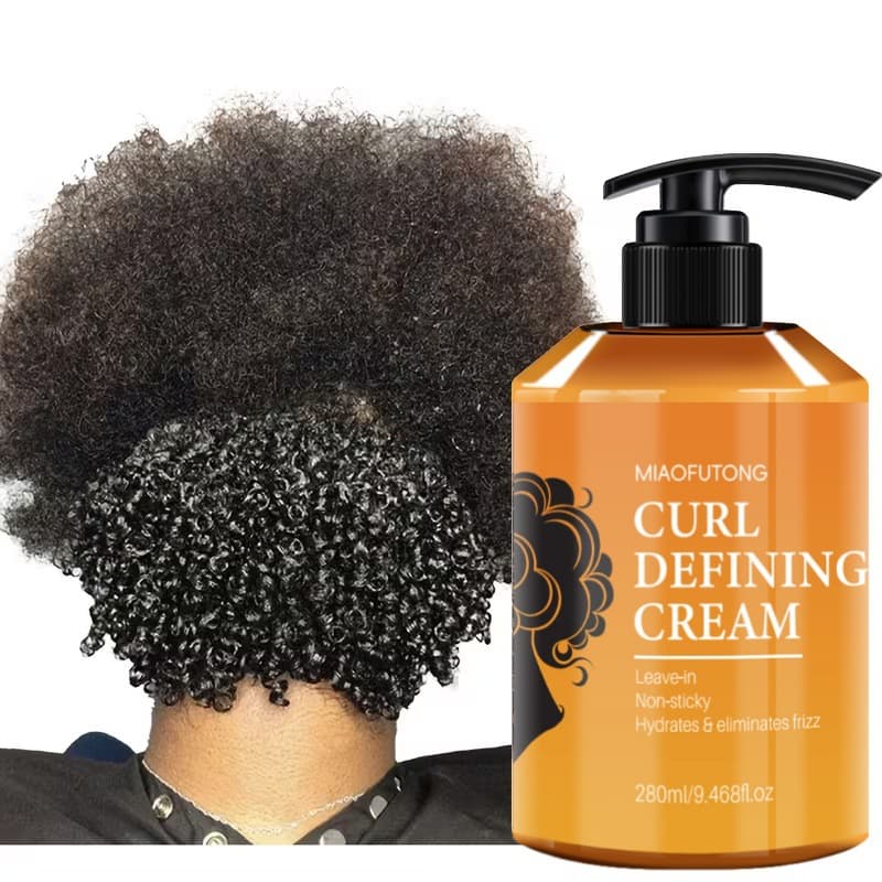 TK Cross-border Cruling Curl Cream Elastic Hair Volumizing Moisturizing Styling Curl Enhancer Post-Perm Curl Shaping Cream