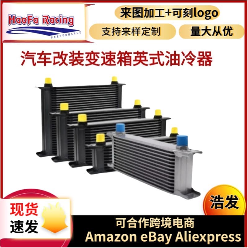 Holley Cross-border Car Modification Engine Transmission British Style Cooler An8 An10 Oil Cooler