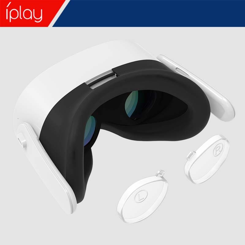 VR Glasses Protective and Cleaning Kit: Dustproof and Shockproof Double-Layer Protection for VR Glasses Lens Protection Case