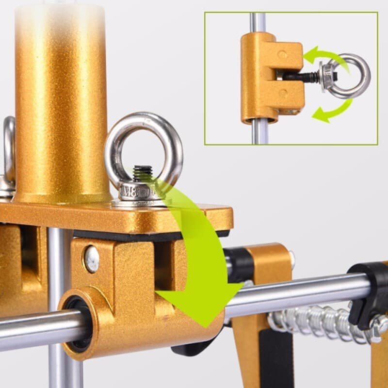 New Woodworking Interior Door Installation Lock Tool, Factory-Direct Wood Door Hole Cutter for Lock Holes and Grooving