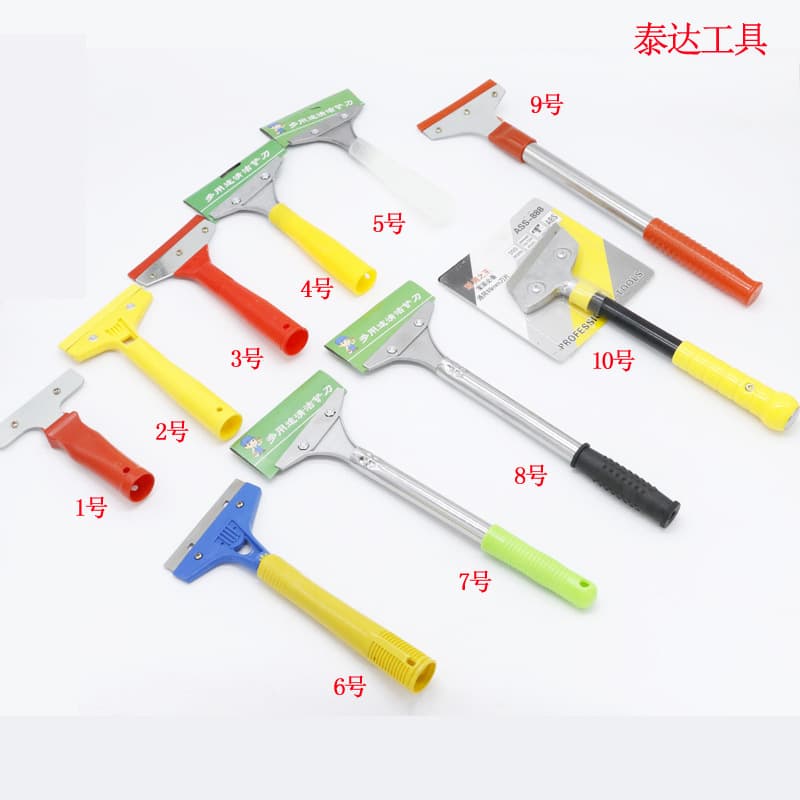 Various Lengths Surface Cleaning Knife Scraper Glass Wall Cleaning Shovel Hardware Tools Other Knives