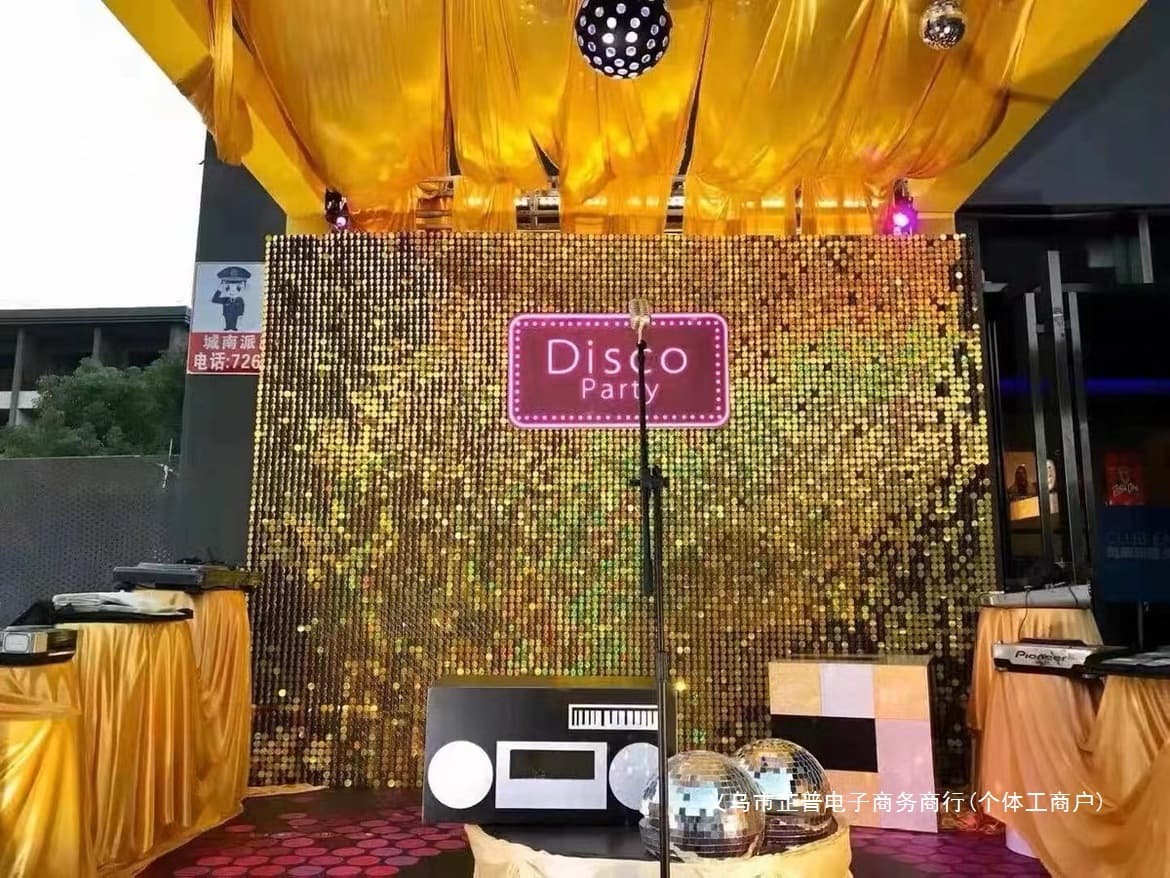 Pneumatic panel, pneumatic sheet, pneumatic board stage wedding backdrop, pneumatic sequined backdrop for wedding parties.