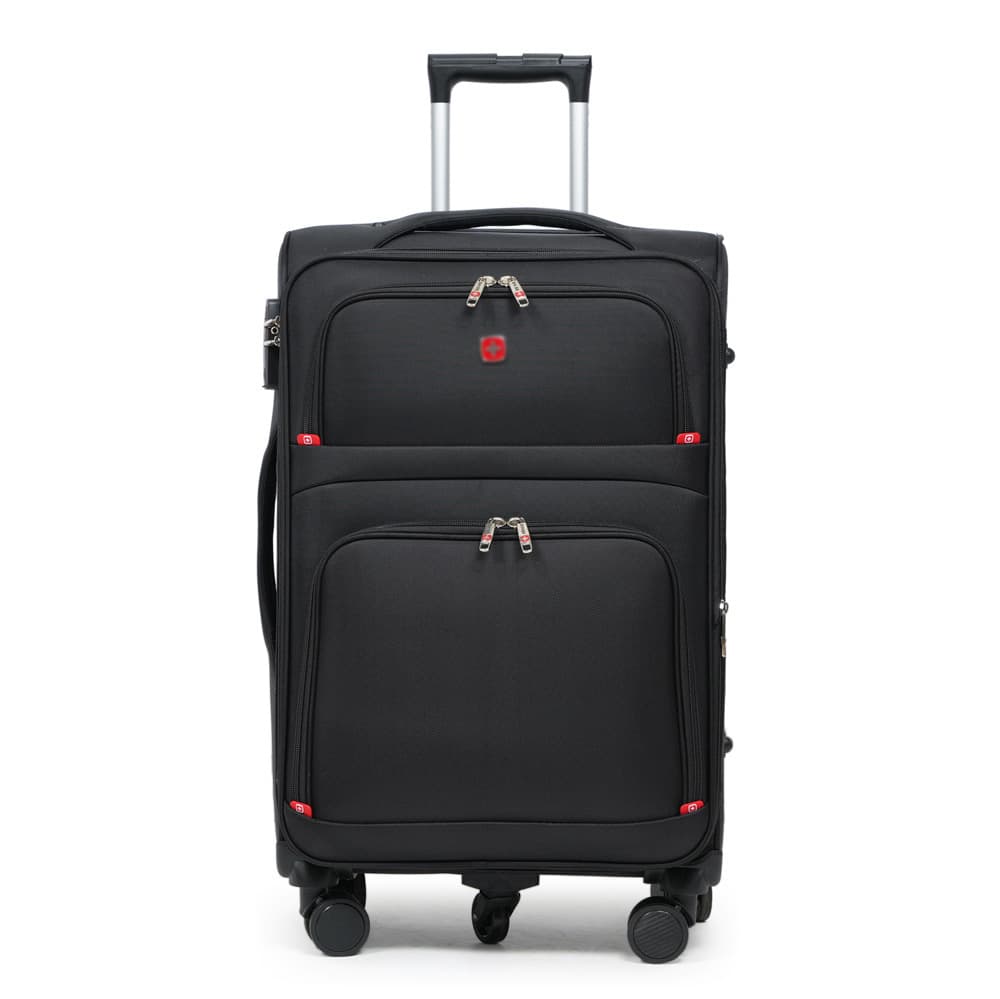 Business Oxford Cloth Password Box 20inch Large Capacity Fashionable Commuter Trolley Case for Female Students Back-To-School Suitcase for Men