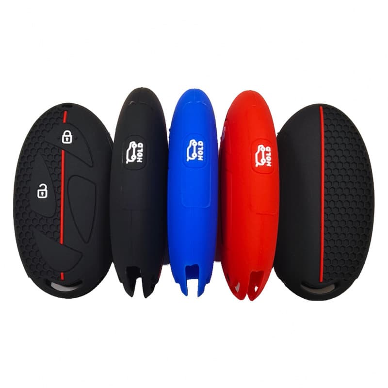 Suitable for Hyundai IONIQ 6 Remote 2+1 Button Honeycomb Pattern Car Silicone Key Case
