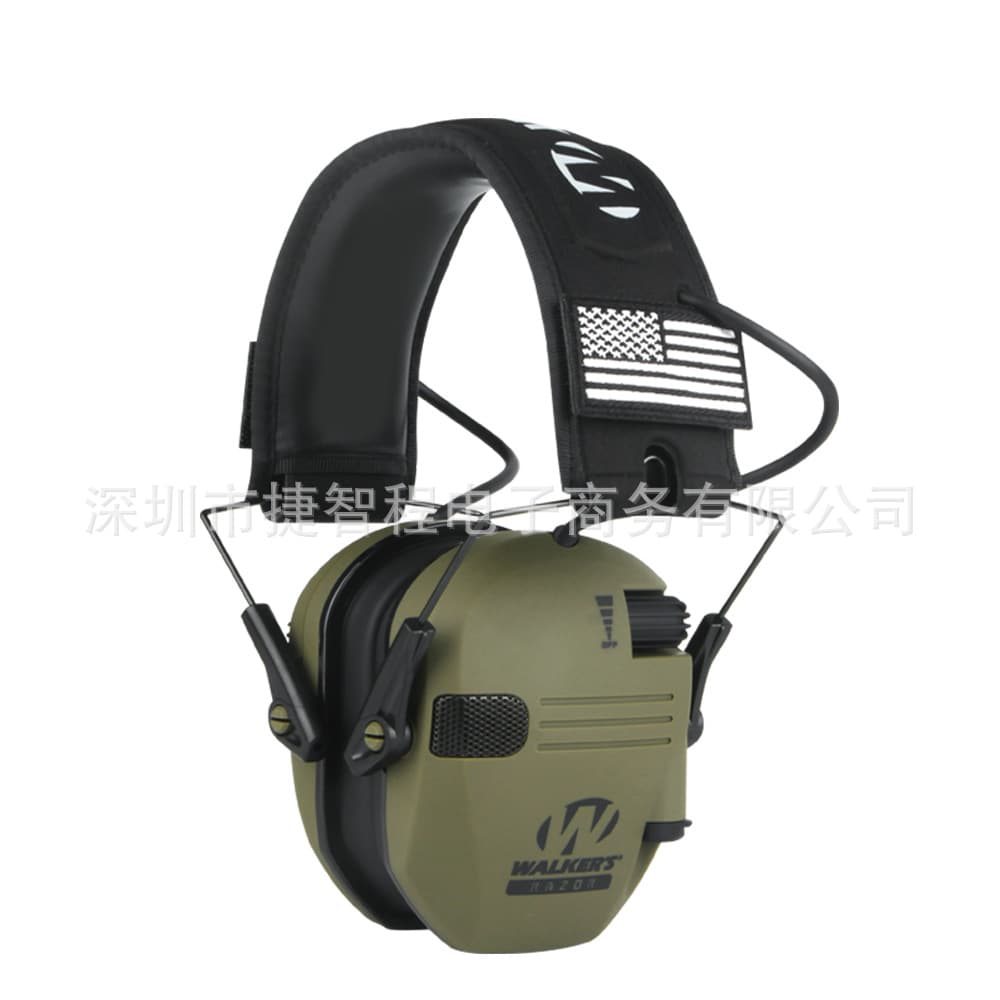 Tactical earphones, headset, sound pickup and noise reduction earphones, cross-border outdoor sports tactical earphones, hot selling on Amazon