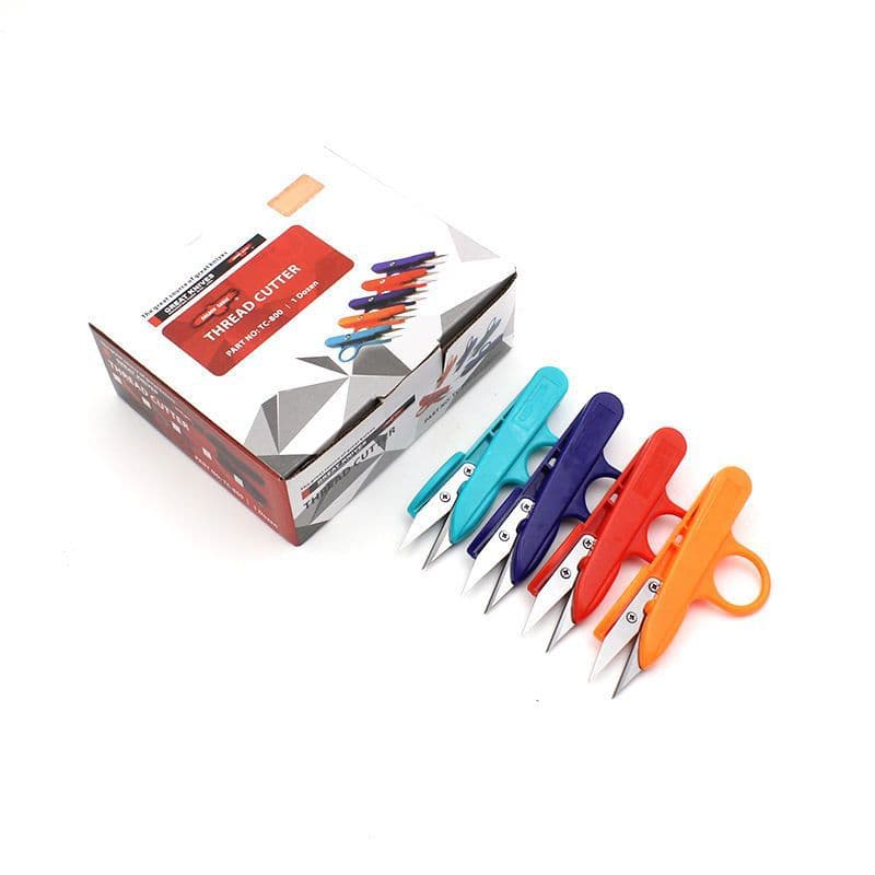 Factory direct sales of Eagle Brand TC-800 thread cutters, household sewing thread trimmers, cross-stitch plastic handle ring scissors.