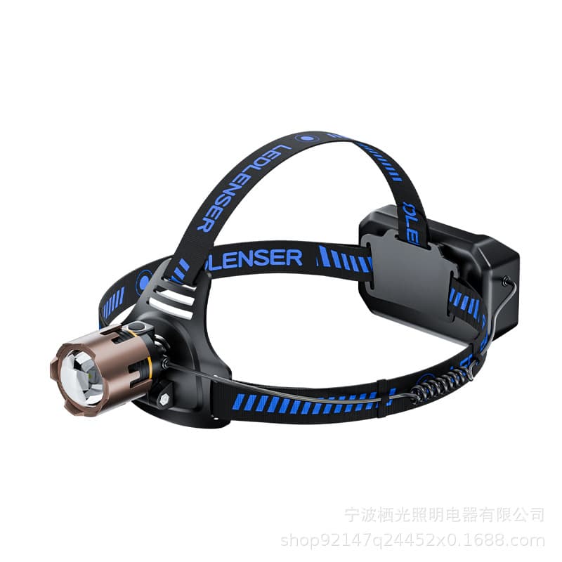 Sensor Headlamp Three-Eye Clip-On Headlamp Ultra-Bright Rechargeable Waterproof Night Fishing Headlamp