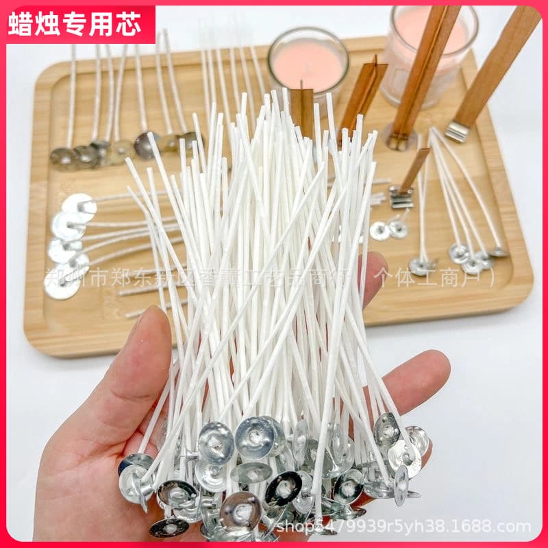 Candle wick wire wick soy wax beeswax jelly wax diy aromatherapy candle material wax wire manufacturer supply wholesale