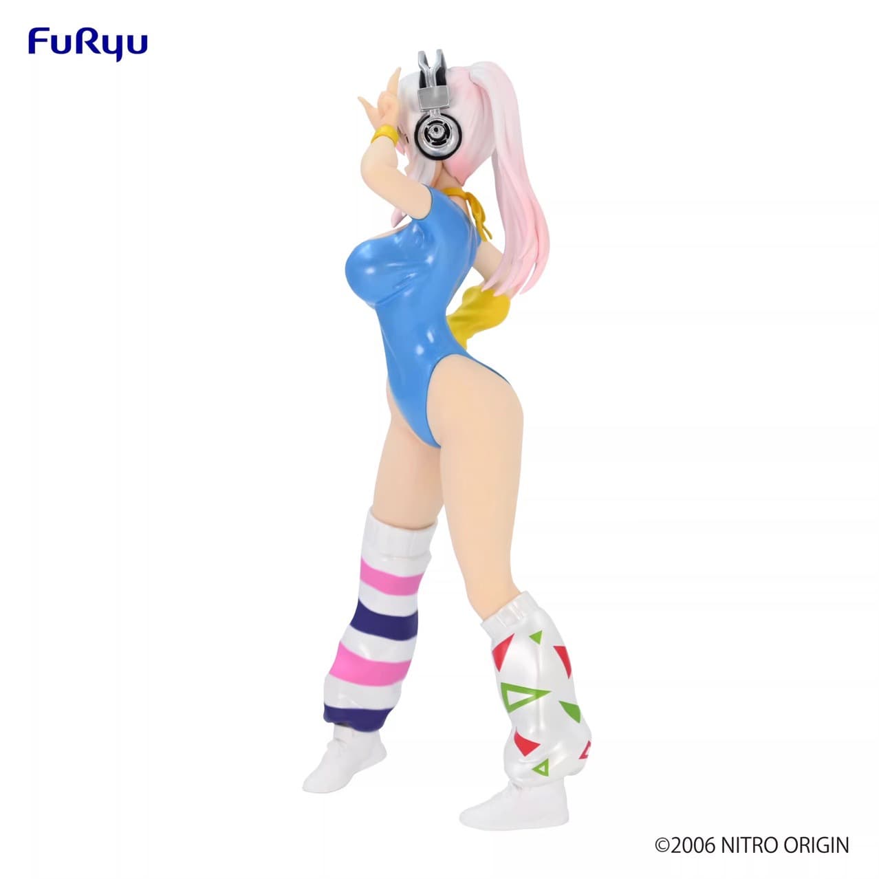Spot Furyu Super Sonico Sonic 80s blue scenery figure