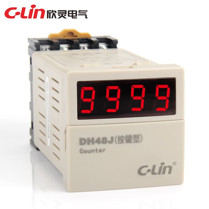 Xinling DH48J Key-Type Digital Display Counting Relay AC/DC100-240V