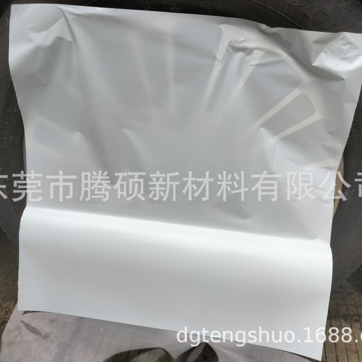 Automotive ABC pillar high temperature resistant CPO protective film matte plastic parts film material high gloss paint surface high viscosity film white