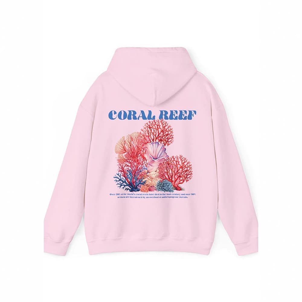 Cross-border Loose European and American New Save the Ocean Sweatshirt Hoodie Drawstring Seaside Vacation Hoodie