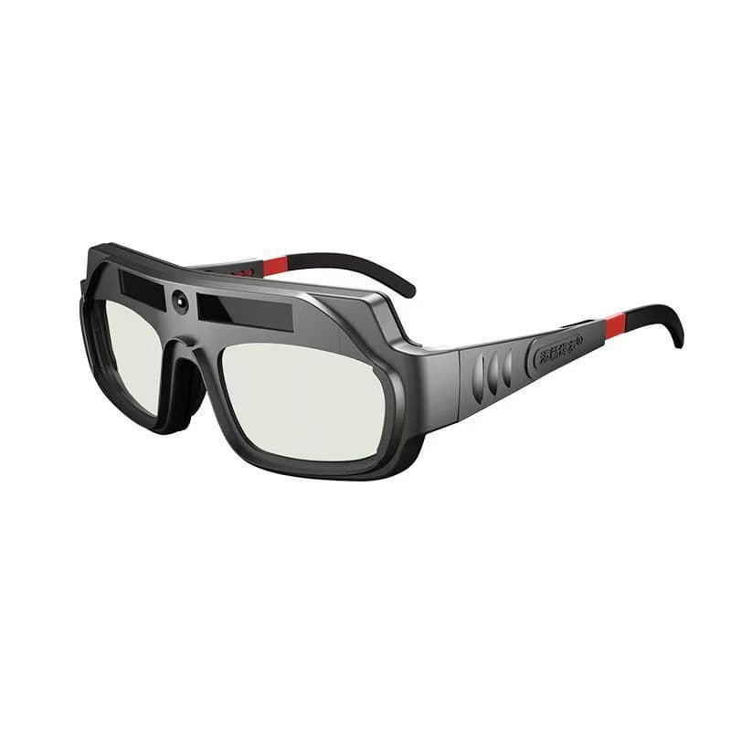 Solar Welder Protective Goggles, Welding Argon Arc Welding UV Welding Glasses with Auto-Darkening