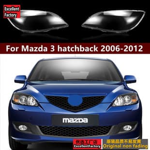 For Mazda 3 Headlight Lens M3 Headlight Changan Classic Mazda 3 Front Combination Lamp Organic PC Hatchback Specific