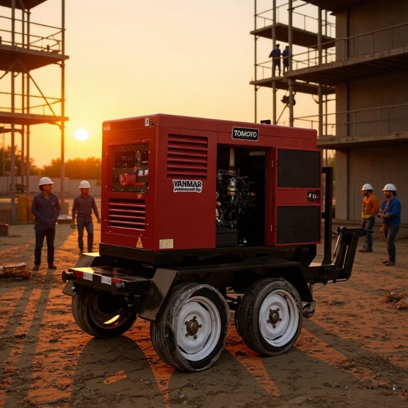 Dazawa Power-Driven Welding Machine 300/400A (Diesel Generator and Welding Integrated Machine)