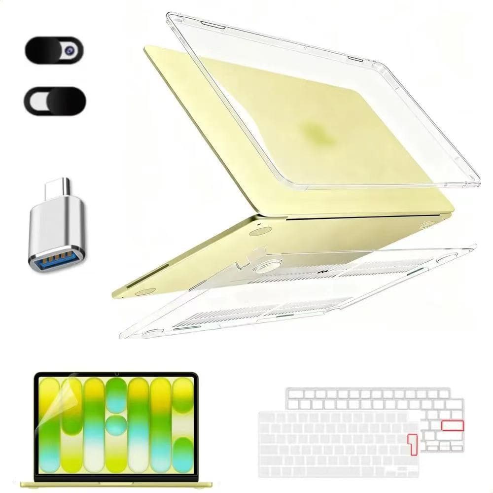 Amazon same MacBook protective case set Apple computer protective case keyboard film screen film accessories neo