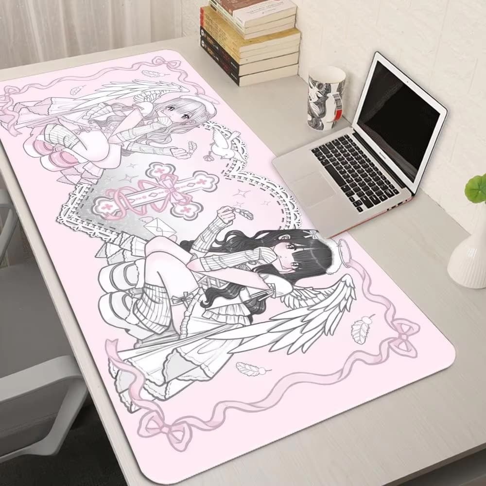 Cross-Border Aliexpress Dropshipping Nekopara Mouse Pad Gamer Soft Mouse Pad Desktop