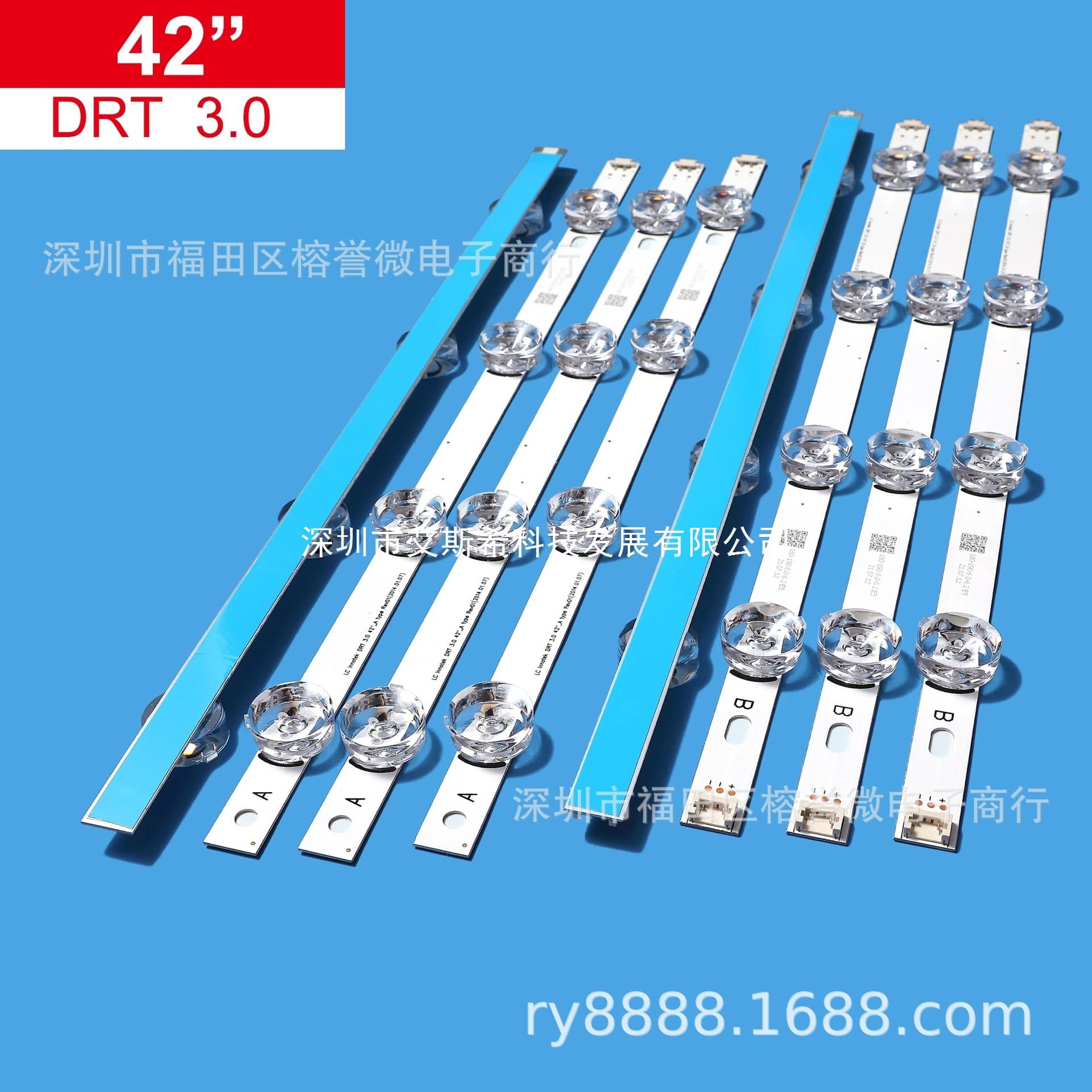 LED Backlight Strip Suitable for LG42 42LB5610-CD 42LB5520-CA 42GB6500 4A+4B