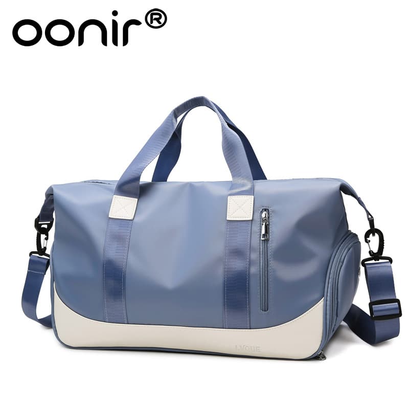 2024 New Oxford Cloth Travel Bag Men's and Women's Shoulder Portable Duffel Bag Fashion Crossbody Sports Fitness Bag Customization