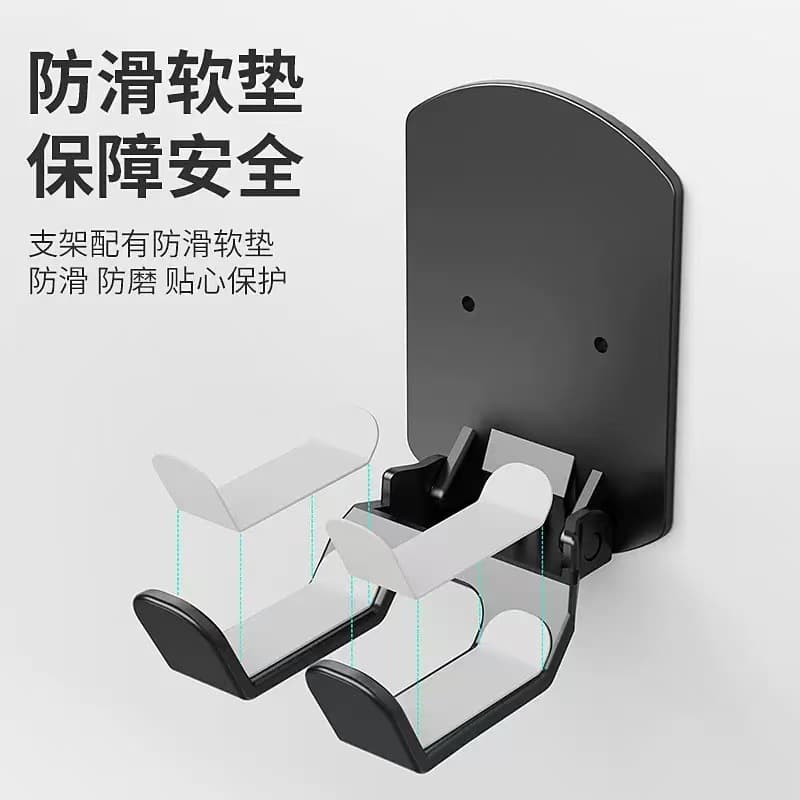 Game controller stand, PS4/PS5/XBOX/SWITCH universal multi-functional no-drill hook storage rack