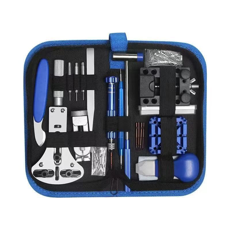 Watch Repair Tool Hot-Selling Cross-Border Model Factory Wholesale Disassemble Watch Band Open Back Cover Replace Battery Watch Repair Tool Kit