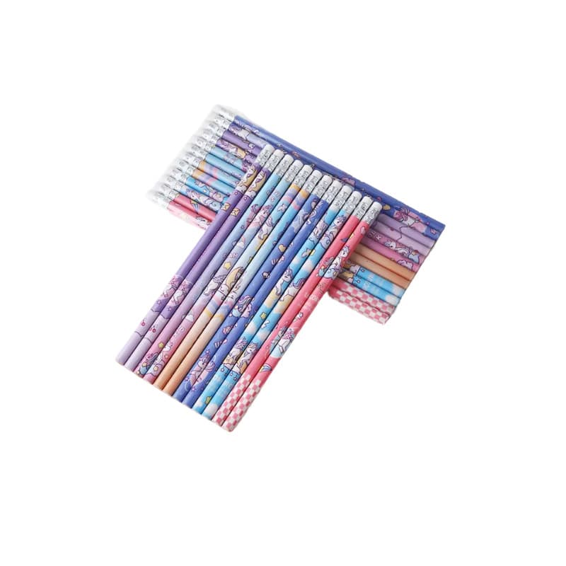 HB Pencil Exam Eco-Friendly Non-Toxic Hexagonal Raw Wood Pencil Sketching Children's Pencil