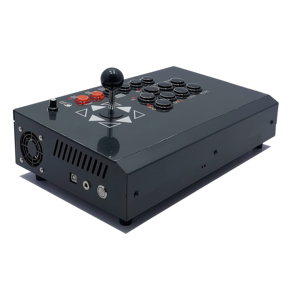 Fighting Joystick Game Console, Home Arcade 1T God of War Moonlight Box Control Panel Handle, PS2 Retro Game