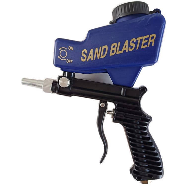 Cross-Border Hot-Selling Small Handheld Pneumatic Sandblasting Gun, Portable Gravity Spray Gun, Hardware Tools