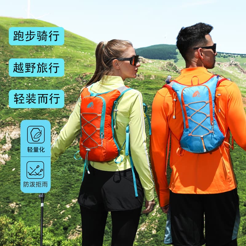 New cross-border backpack cycling bag hiking mountaineering bag bicycle running water bag bag travel bag outdoor backpack