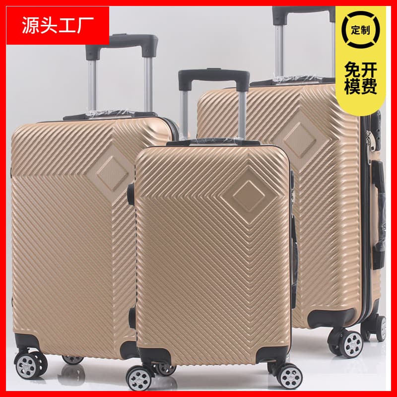 abs trolley case universal wheel 20 24 28 inch boarding suitcase travel case