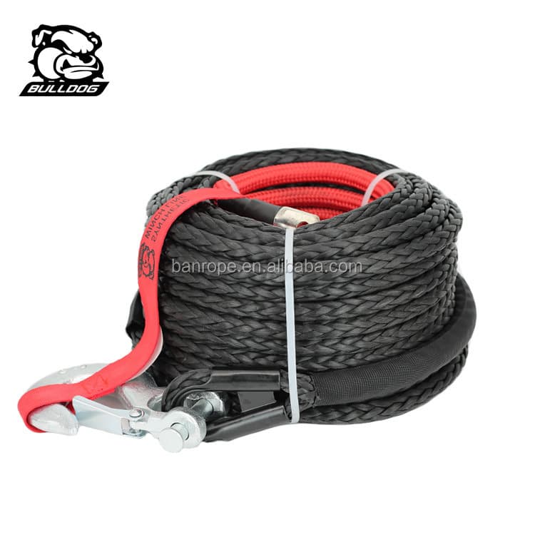 High-polymer Tow Rope For Off-road Vehicles Synthetic Winch Rope Durable Nylon Towing Suitable For Various Environments