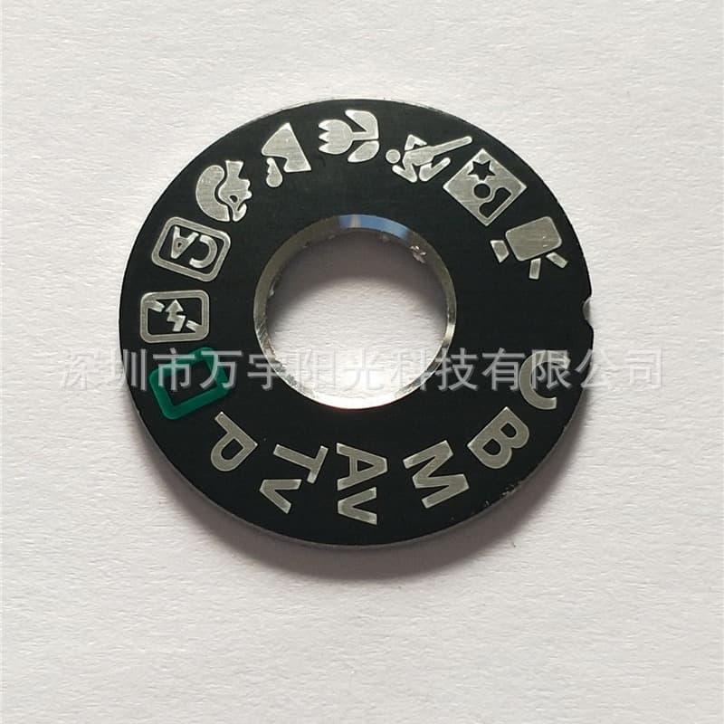 Suitable for Canon cameras EOS 60D 70D 77D 80D90D mode plate patch, turntable patch brand new with glue