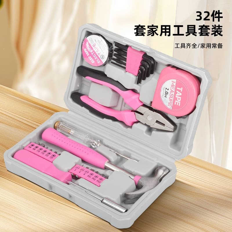 Curated Cross-Border Hot Selling Home Manual Tool Set Multi-Function Combination Tool Box Set Car Maintenance