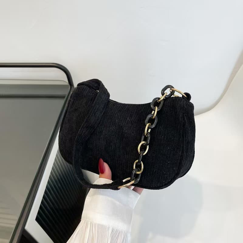 Summer New Arrival Women's Bag 2025 Fashion Nylon Shoulder Bag Crossbody Korean Style Small Bag Underarm Bag