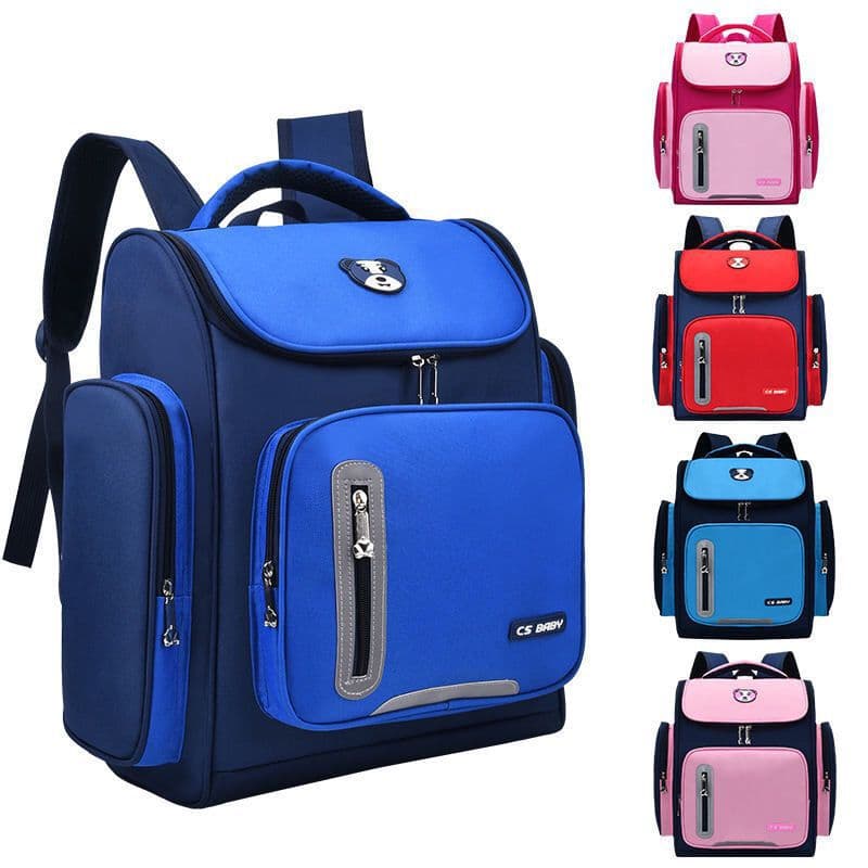 Primary School Bags for Men and Women Large Capacity Backpacks for Children 6-12 Years Old Waterproof Burden-Reducing Spine Protective Space Backpack Wholesale