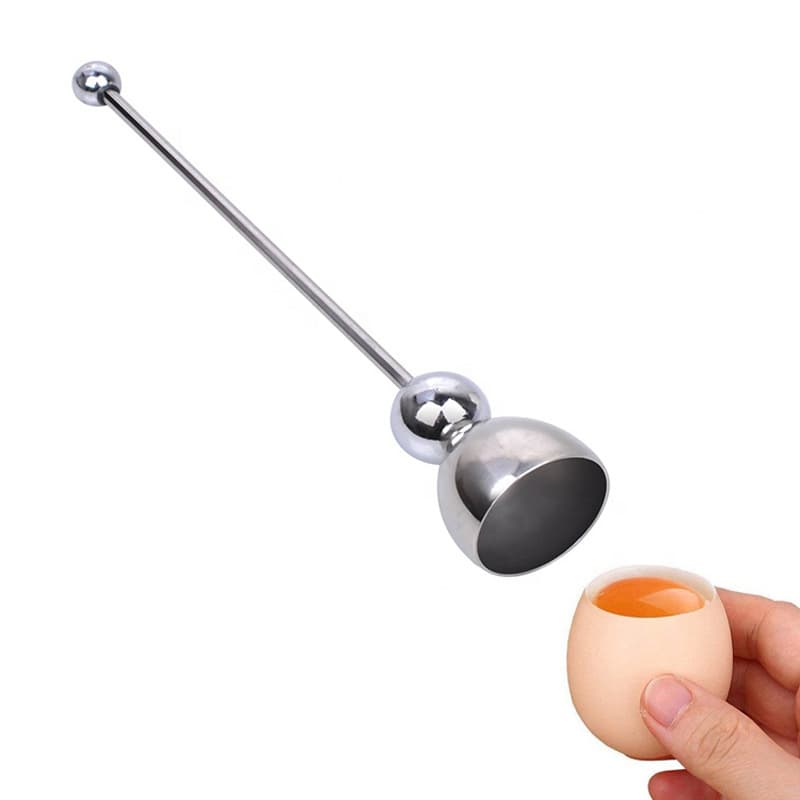 Stainless Steel Egg Opener Egg Shell Cracker Household Egg Breaker Glutinous Rice Egg Opener Opener Egg Beater