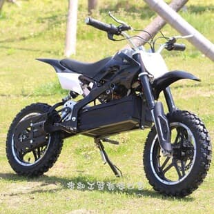 Electric Kids Off-Road Bike 36V 500W Motorcycle Mini All-Terrain 2-Wheel 10-Inch Large Wheel Mountain Bike