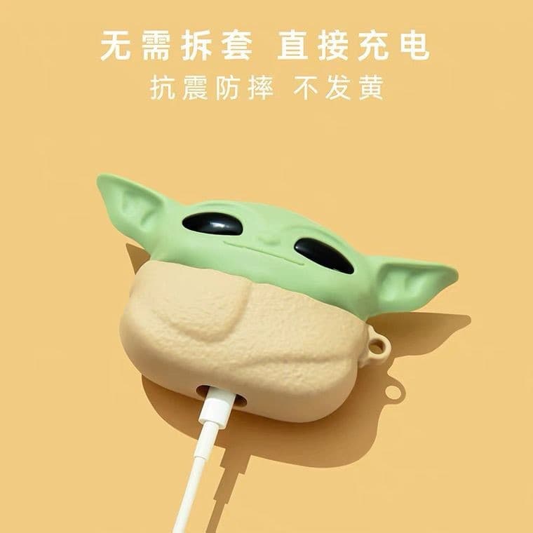 Grogu AirPods Pro Case for Apple 2nd Gen Wireless Bluetooth Earbuds Cover Soft Silicone Personalized Trendy 3