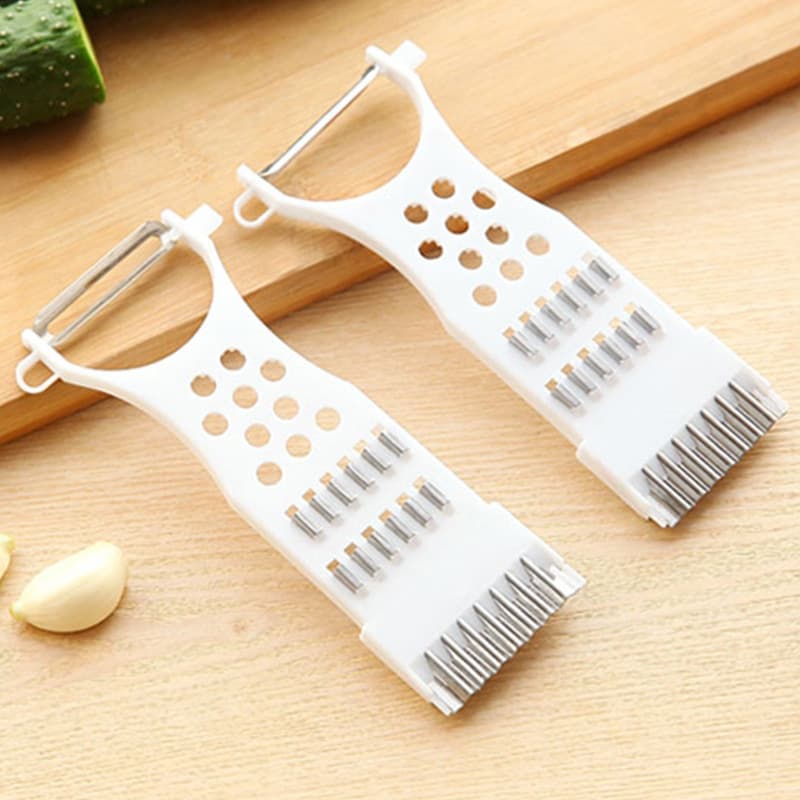 Home Multi-Function Vegetable Slicer, Potato Shredder, Peeler, Grater, Plastic Peeling Knife, Kitchen Gadget
