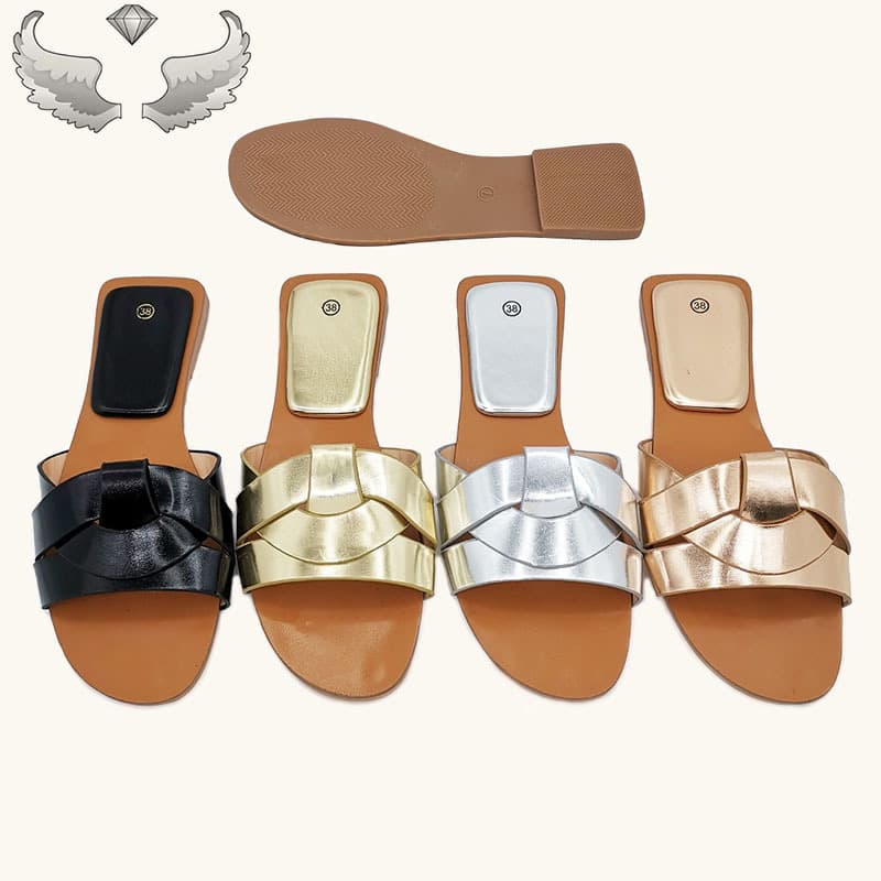 USA wholesale ladies craft shoes summer fashion design slippers Wholesale Ladies slippers