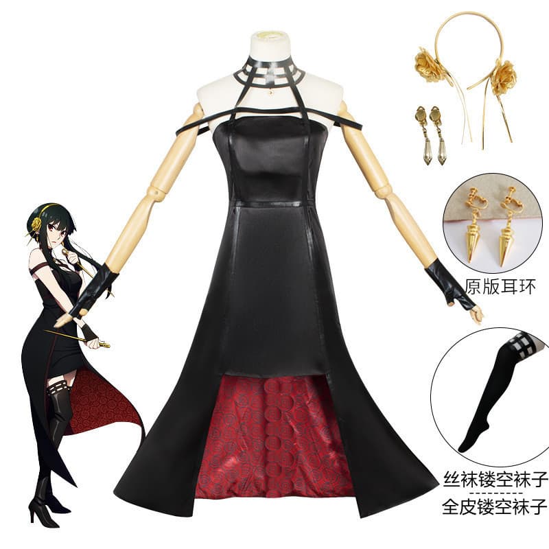 Spy Family Cosplay Costumes Marceline Queen Berberet Costume Anime Cosplay Clothes Unique Special Purpose Clothing From China