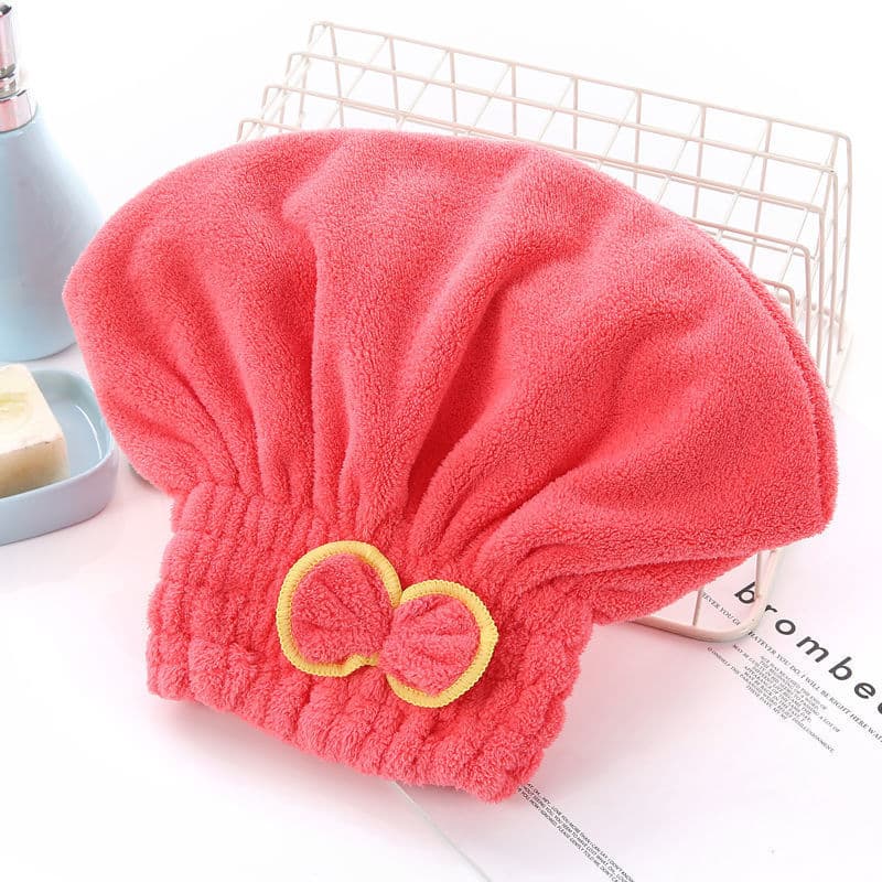 Women's hair drying cap, super absorbent hair drying towel, quick-drying hair towel, long hair wrap, shower cap