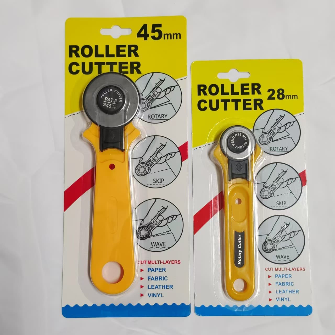YED cutting circular knife 45mm wheel knife cutting circular knife 28mm rotary hob patchwork leather knife