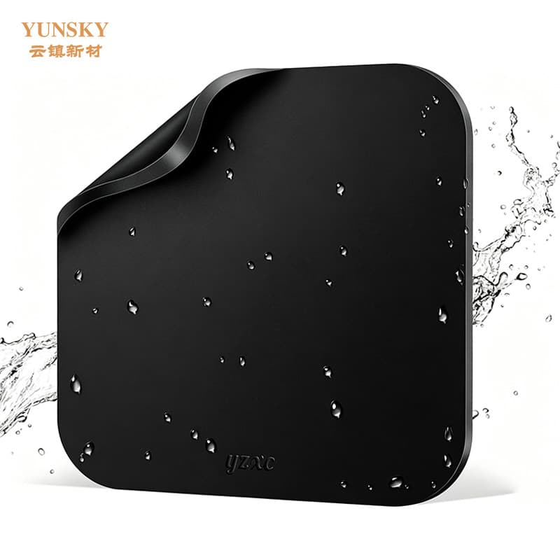Silicone Heat Press Mat High Temperature Resistant Heat Transfer Black Silicone Foam Sheet