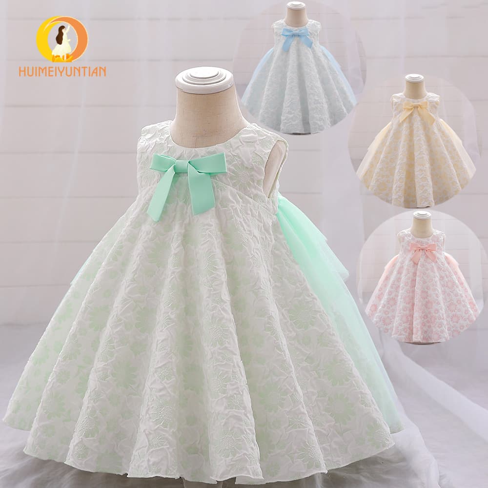Fashionable Girls Princess Dress Baby Birthday Tutu Dress Flower Girl Ceremony Host Model Runway Performance Costume