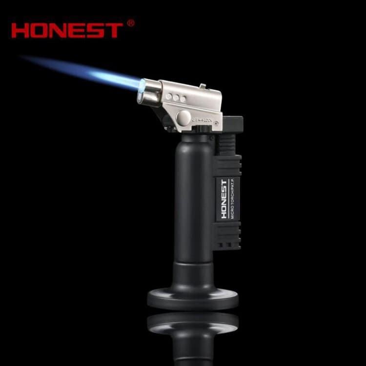 HONEST Baicheng 500 spray gun lighter welding gun open flame direct into desktop metal inflatable lighter barbecue fire
