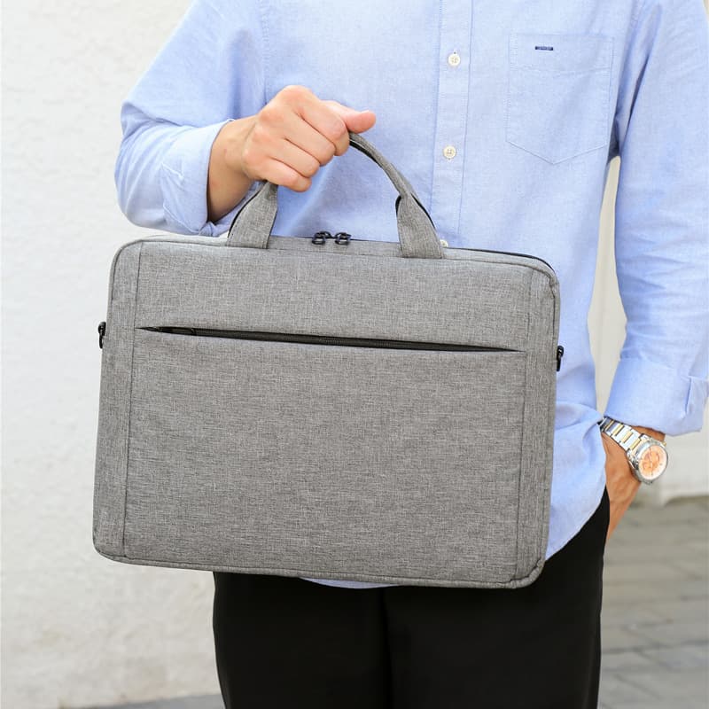 New minimalist briefcase, versatile and casual men's office bag, large capacity, shoulder bag/laptop/crossbody bag.