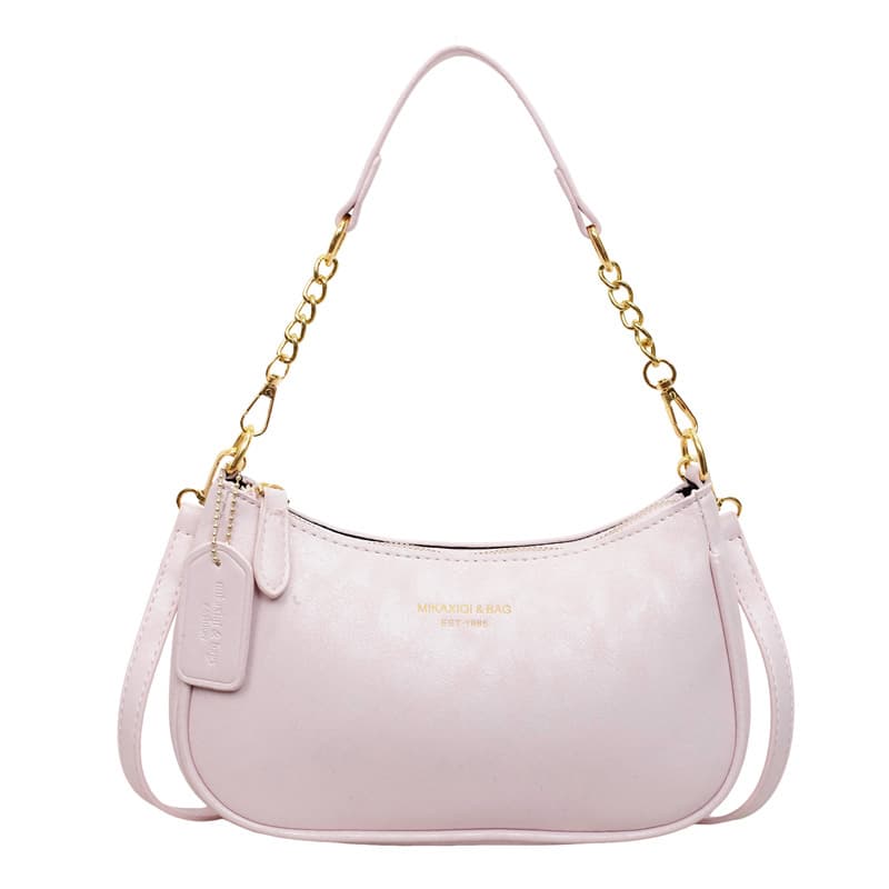 Cross-border Bestseller Textured One-Shoulder Underarm Bag for Women 2026 Spring New Fashion Versatile Commuter Crossbody Mini Square Bag