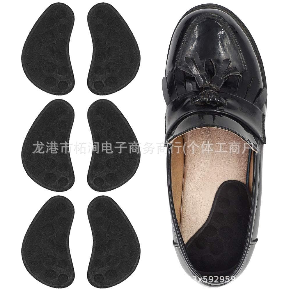 Cross-Brand Granule Heel Pad for Women O-Type Leg Correction, Men Half-Size Insole Shock-Absorbing Massage X-Type O-Type Leg Heel Collapse