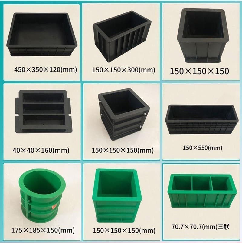 Factory Preferred Concrete Test Mold Concrete Test Mold Plastic Test Mold Impermeability Test Mold Forming Test Mold